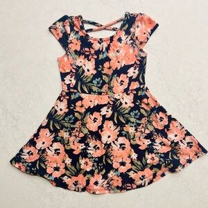 Toddler Girl Epic Threads Floral Dress With Criss Cross Back - 3T